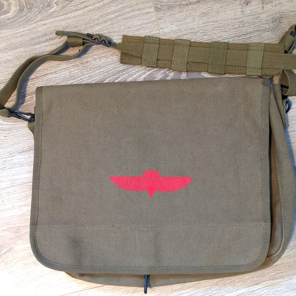 Source Unknown Other - Military Style Crossbody Messenger Bag